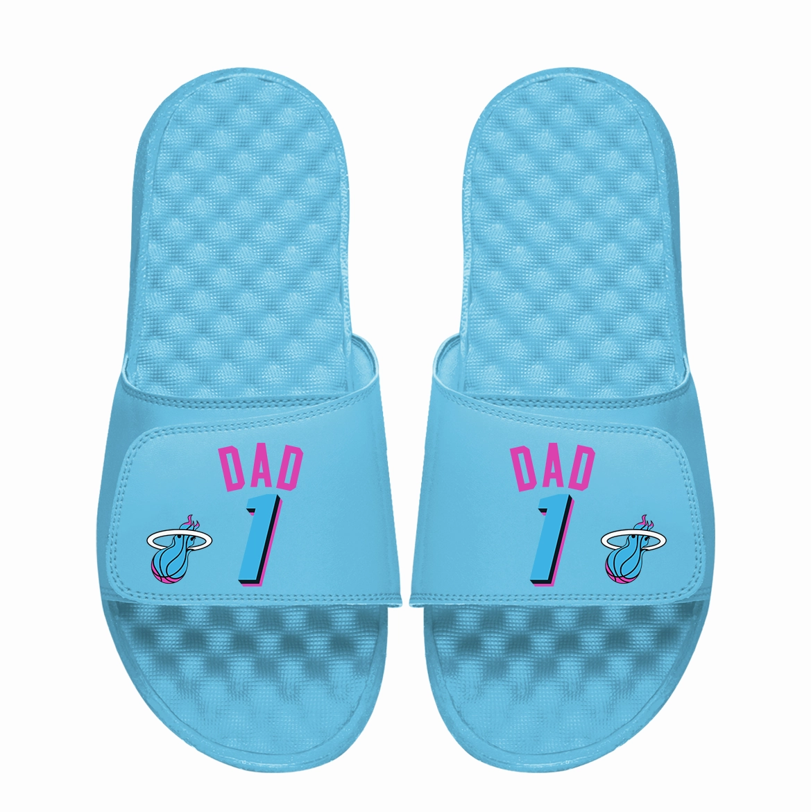 Islide Miami HEAT Original Vice Blue #1 Dad Sandals
