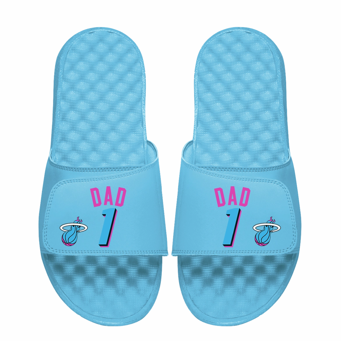 Islide Miami HEAT Original Vice Blue #1 Dad Sandals