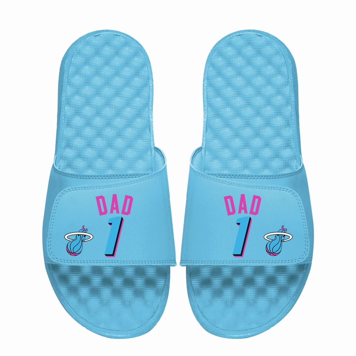 Islide Miami HEAT Original Vice Blue #1 Dad Sandals