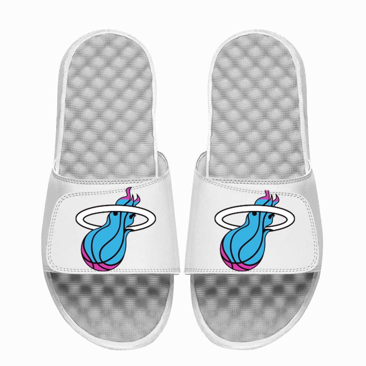 Islide Miami HEAT Original Vice Logo Sandals