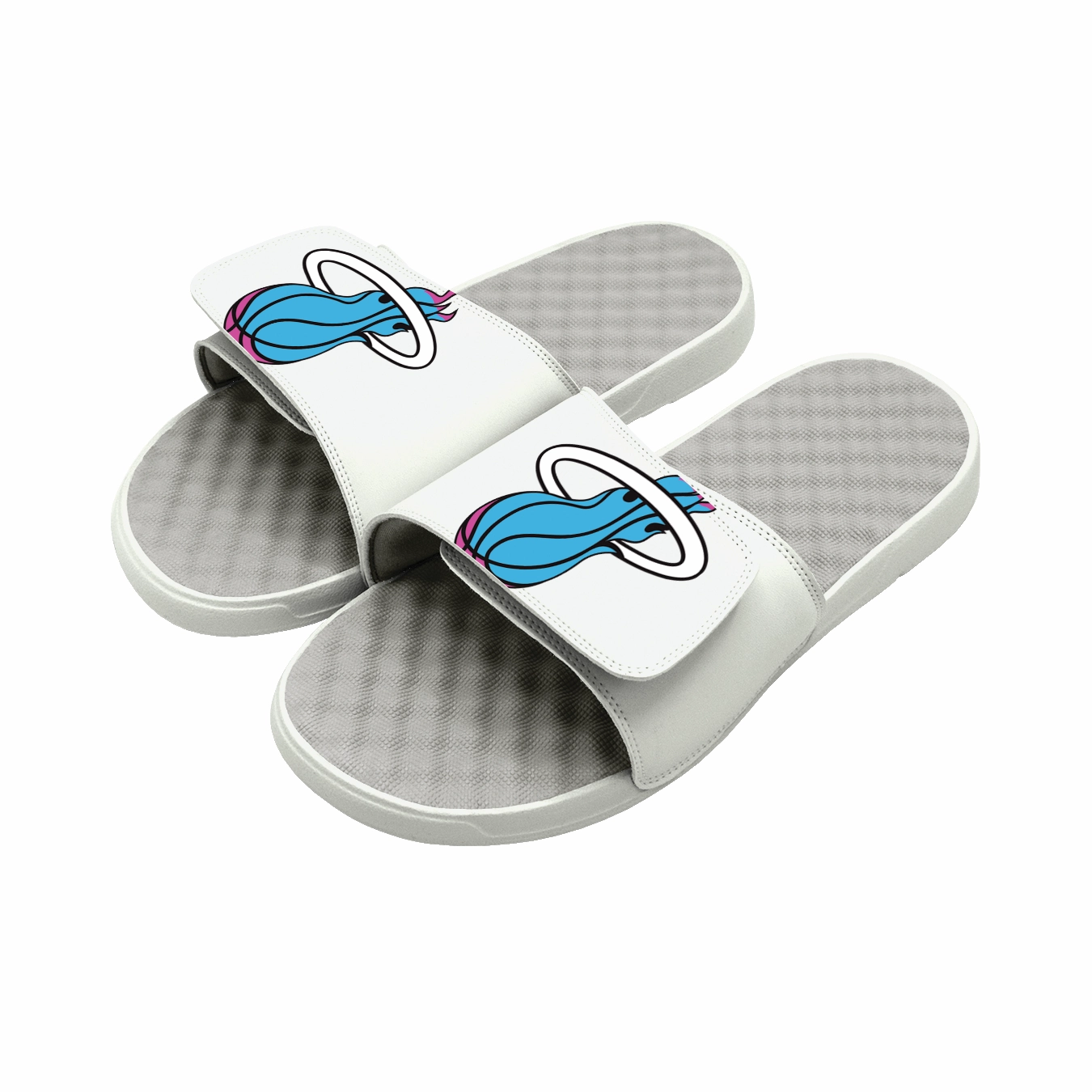 Islide Miami HEAT Original Vice Logo Sandals