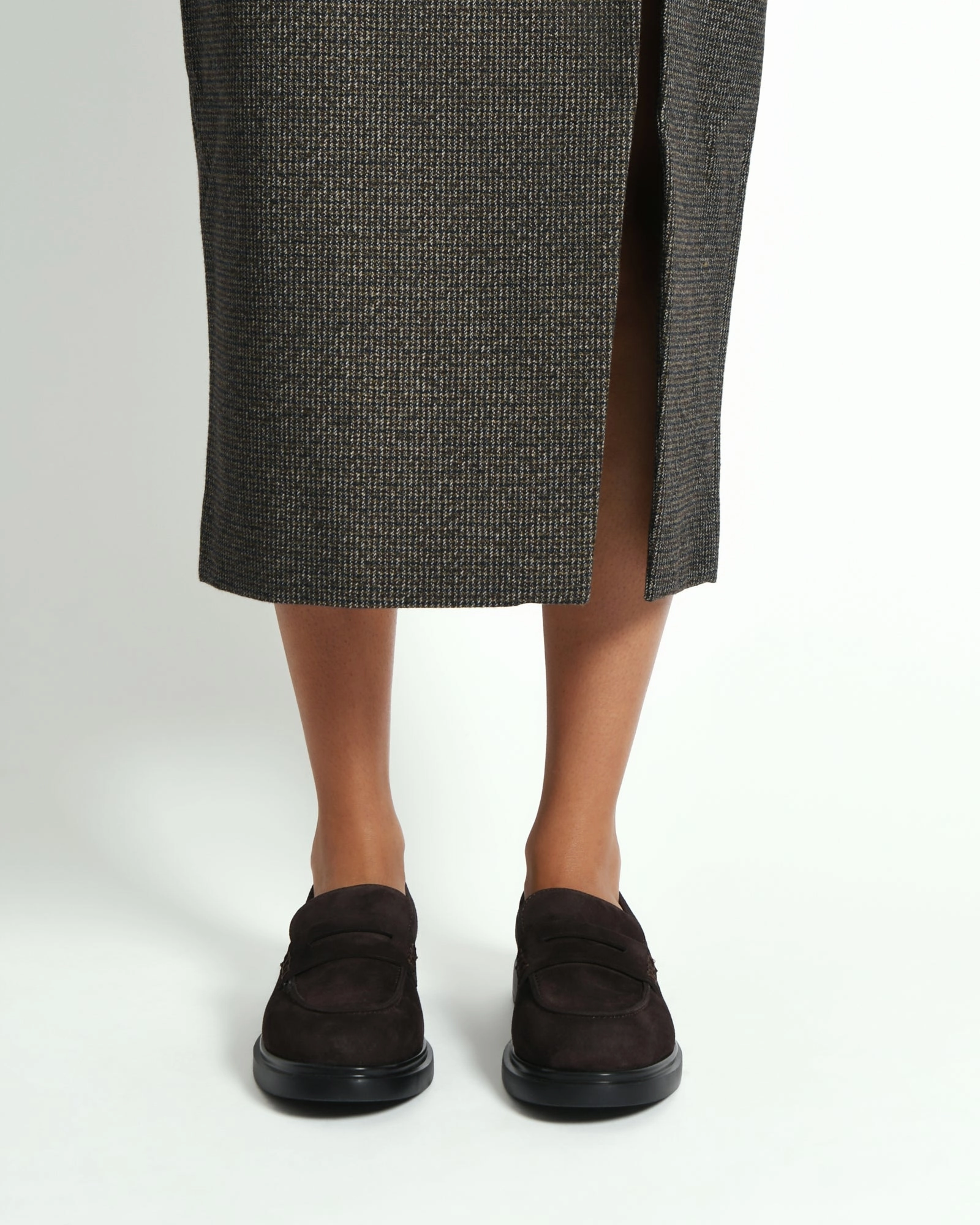 JARVIS LOAFERS BITTER CHOC SUEDE