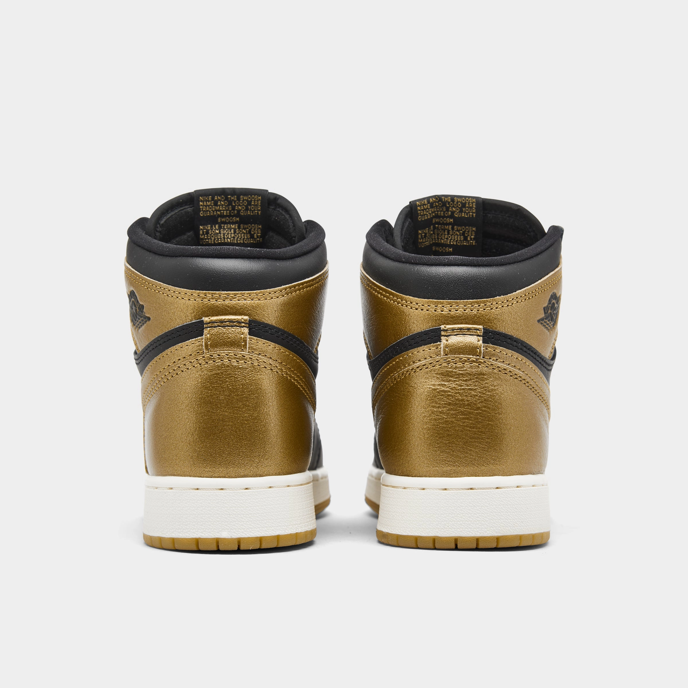 Jordan 1 High OG GS Black / Metallic Gold - Sail