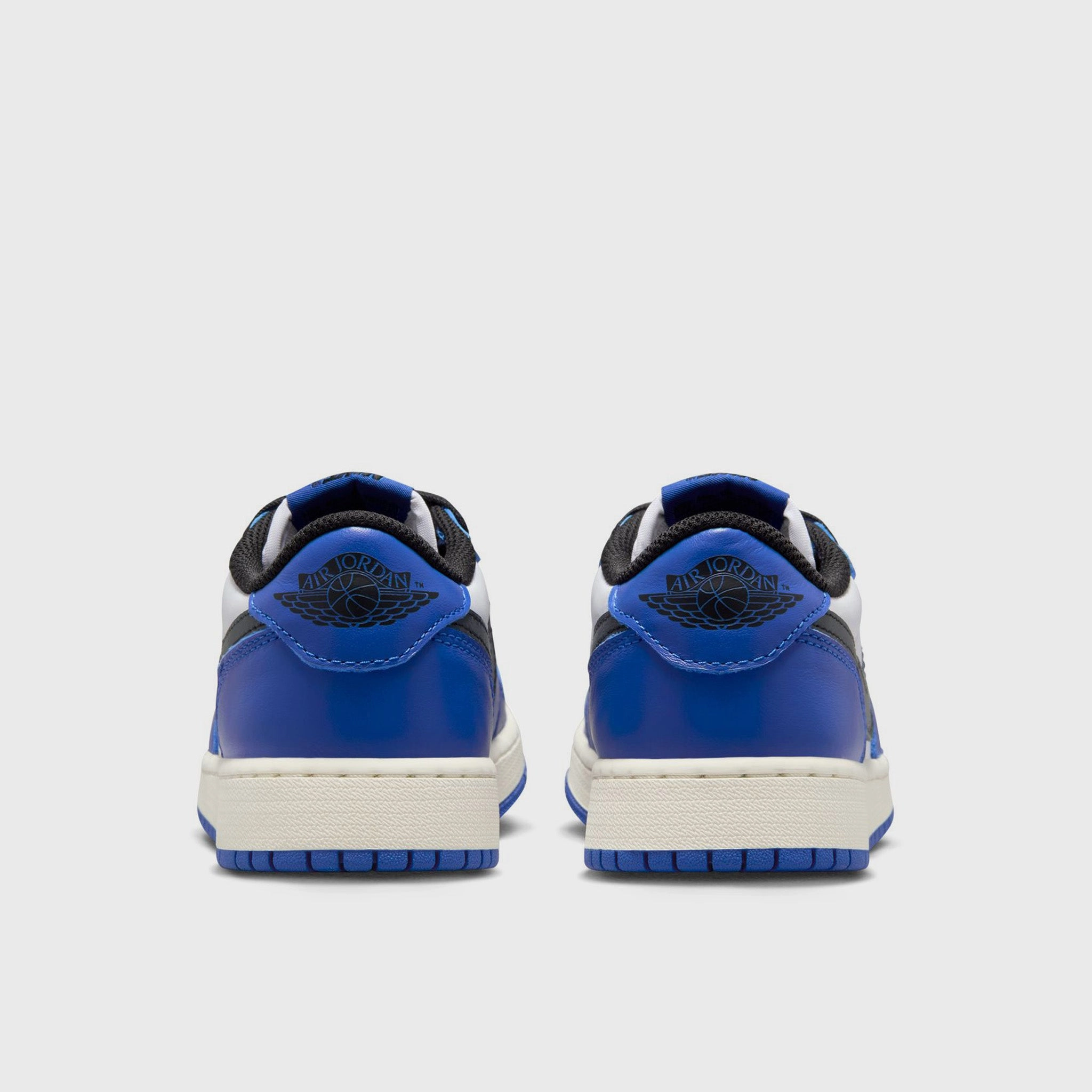 Jordan 1 Low OG GS White / Black - Game Royal