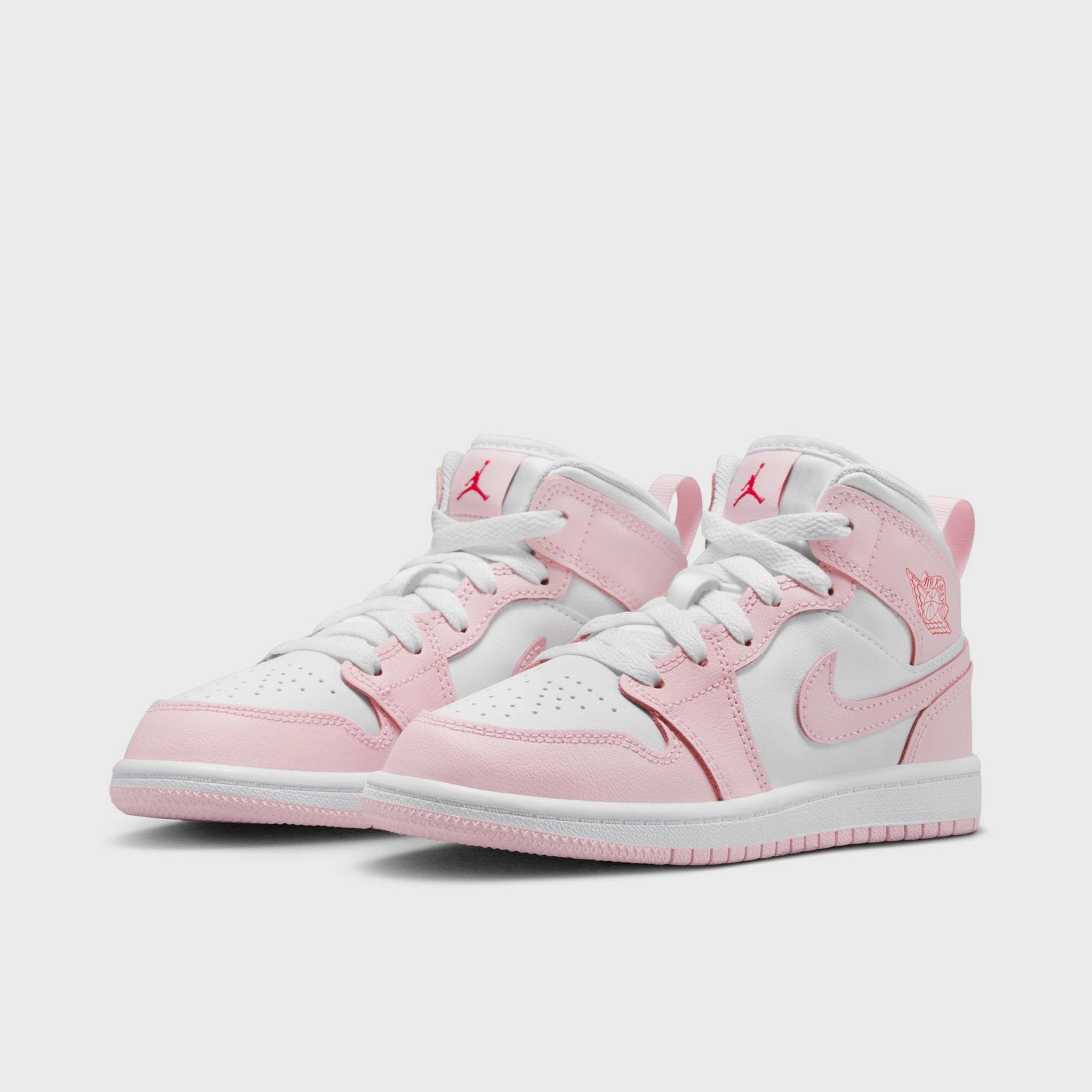 Jordan 1 Mid PS Pink Foam / White - Fire Red
