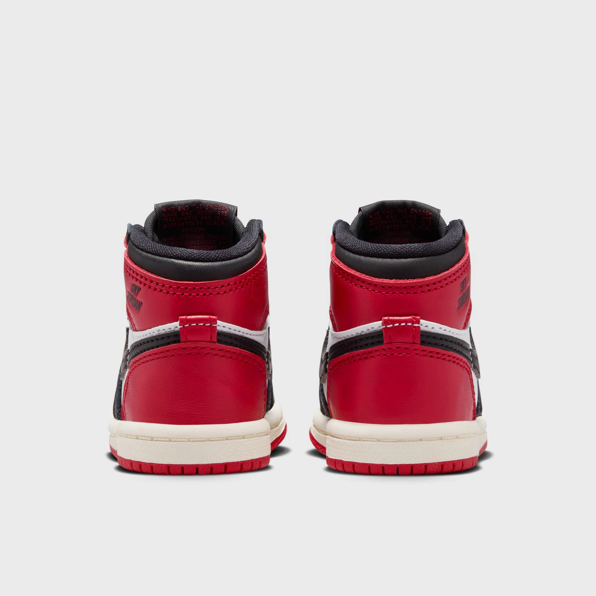Jordan 1 Retro High OG TD White / Black - Varsity Red