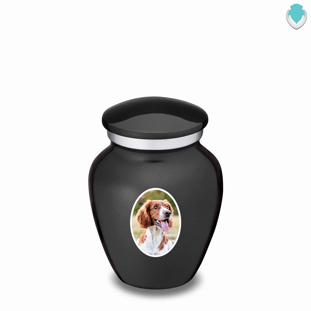 Keepsake Pet Embrace Charcoal Portrait Cremation Urn