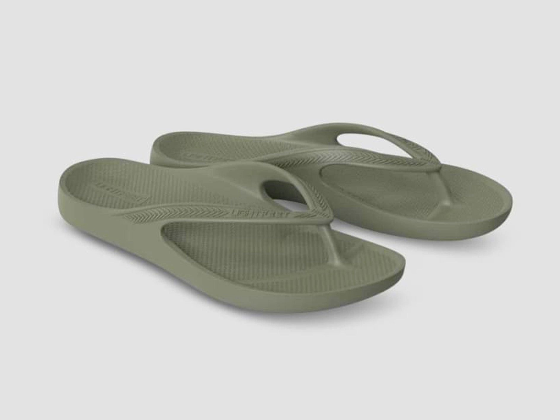 Lightfeet Revive Unisex Thongs Khaki