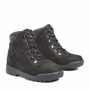 Little Kids Timberland Field Boot Tall Cam- BLACK