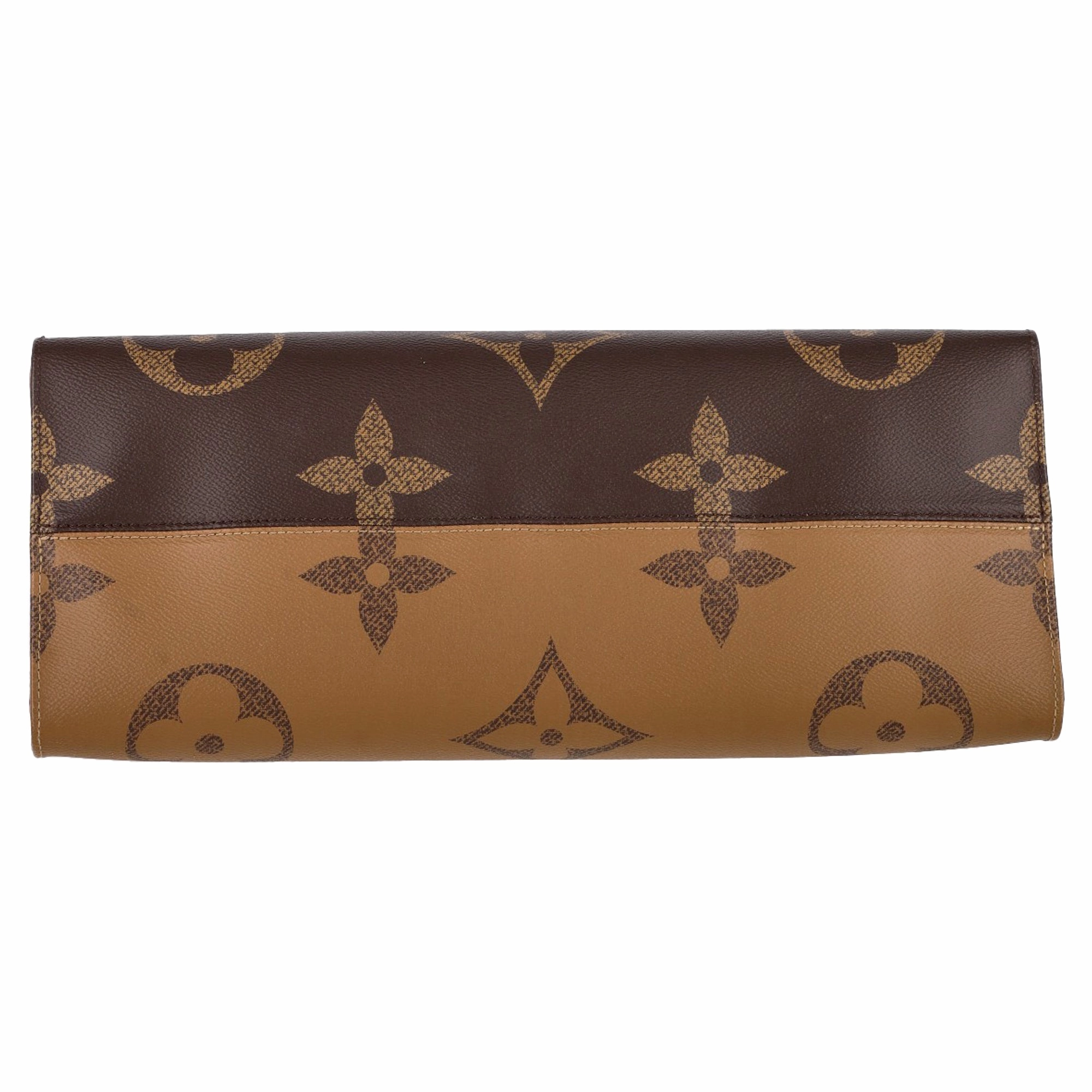 Louis Vuitton OnTheGo GM Monogram Tote in Brown Coated Canvas