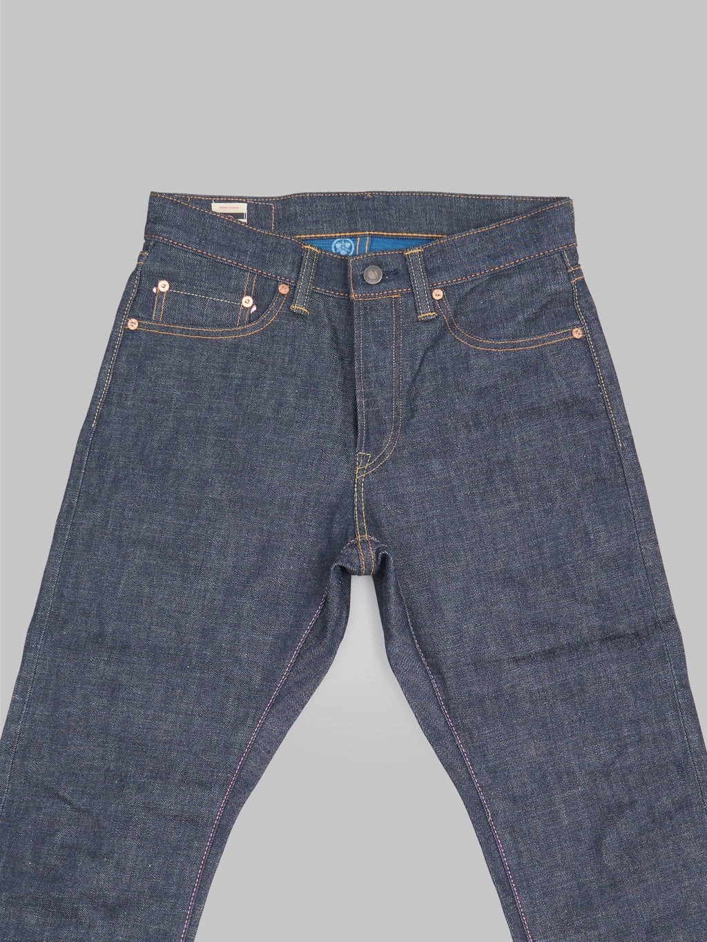 Momotaro 0605-40 14.7oz Legacy Blue Natural Tapered Jeans