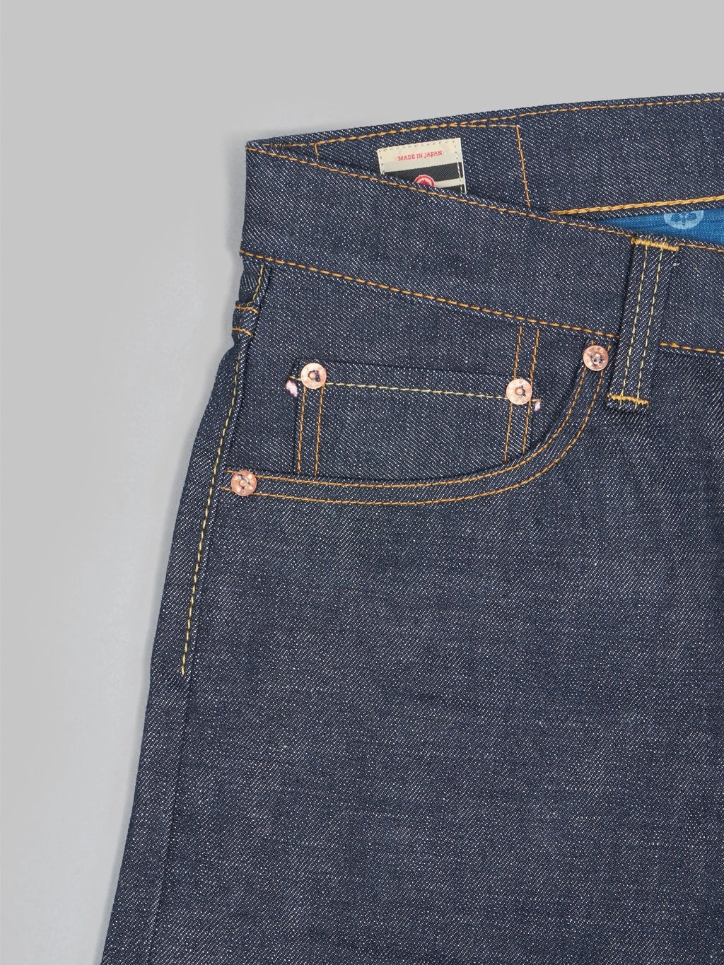 Momotaro 0605-40 14.7oz Legacy Blue Natural Tapered Jeans