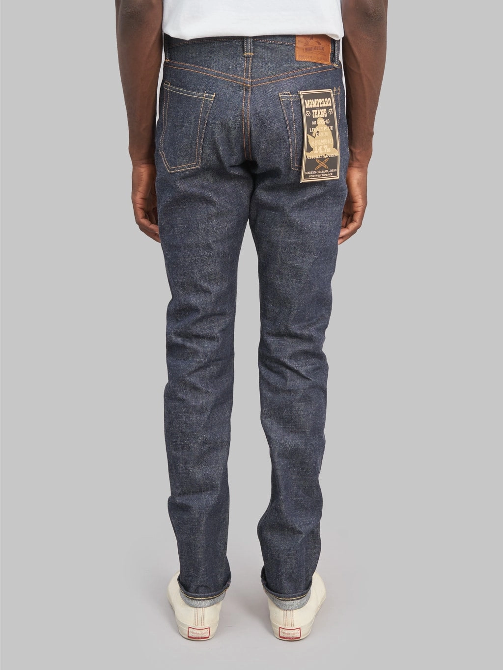 Momotaro 0605-40 14.7oz Legacy Blue Natural Tapered Jeans
