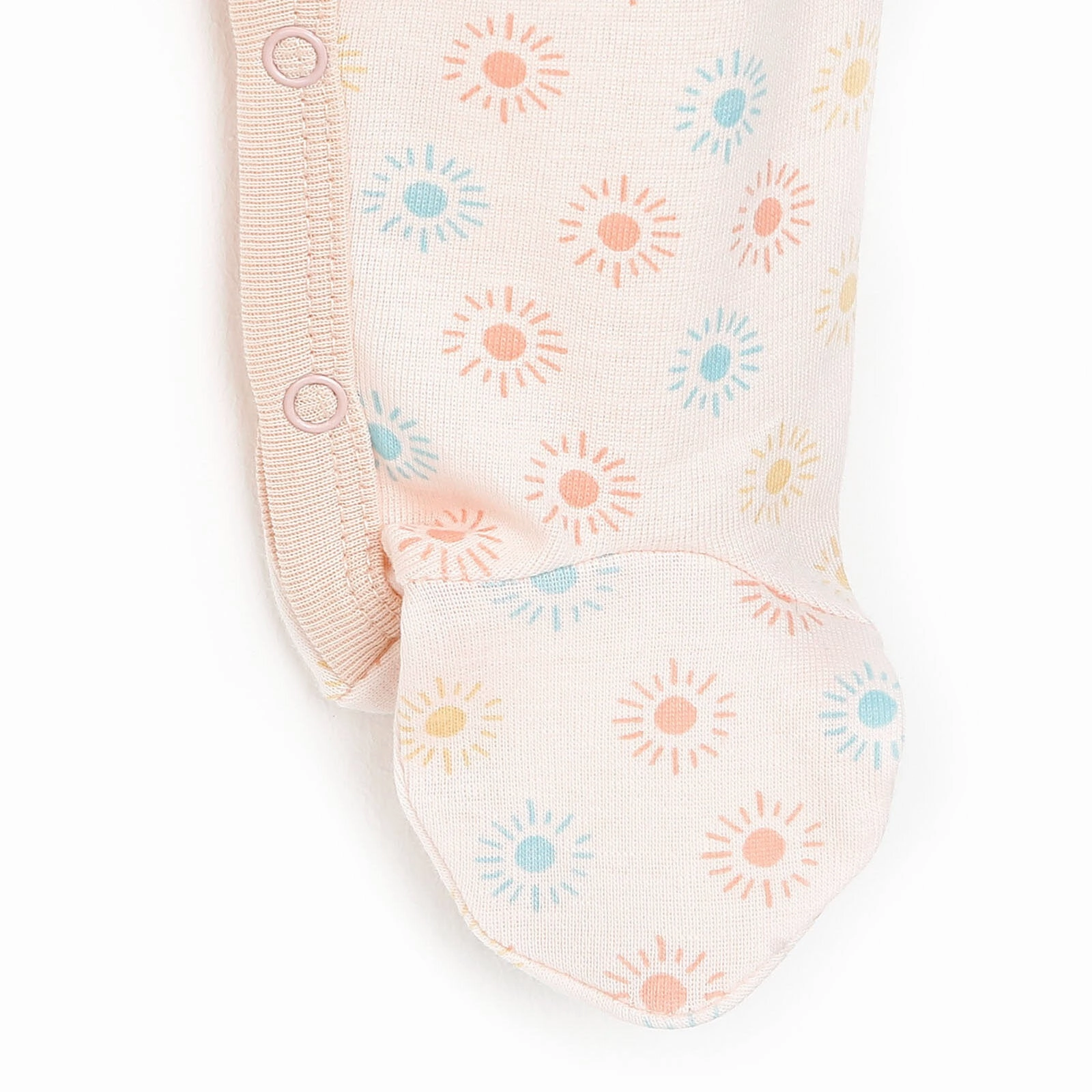 Motherlove Newborn Organic Footed Jumpsuit - Lilac