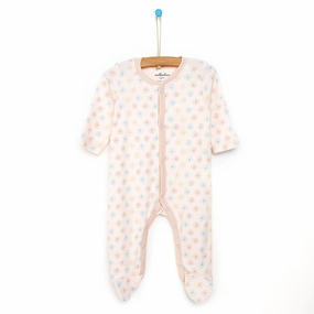 Motherlove Newborn Organic Footed Jumpsuit - Lilac