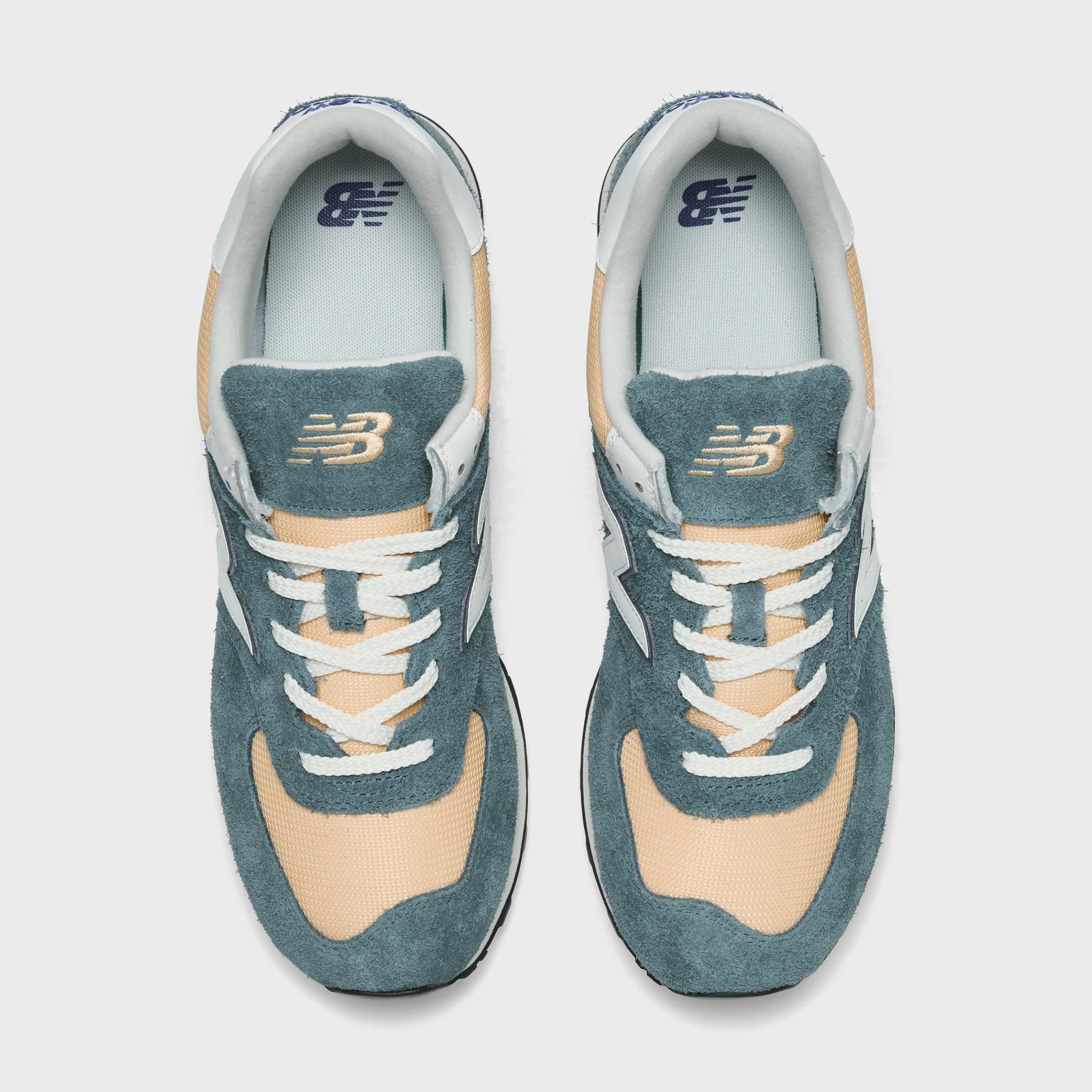 New Balance 574 New Spruce / Peach Blossom
