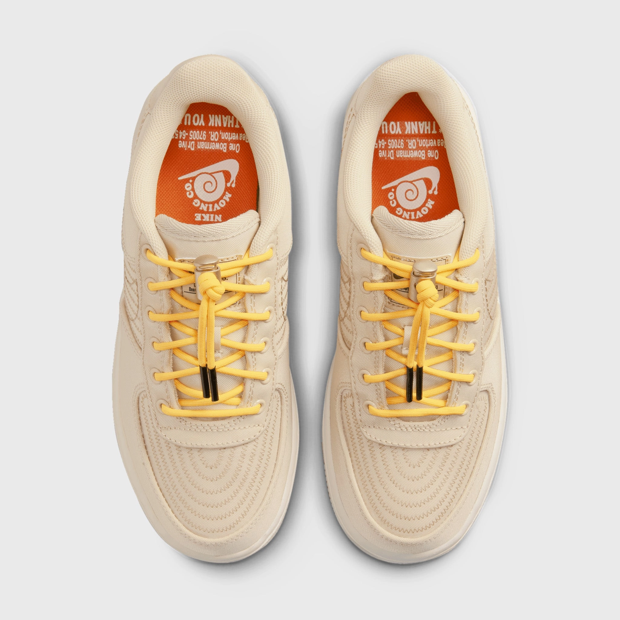 Nike Air Force 1 LV8 2 GS  Sandrift / Sail - Citron Pulse