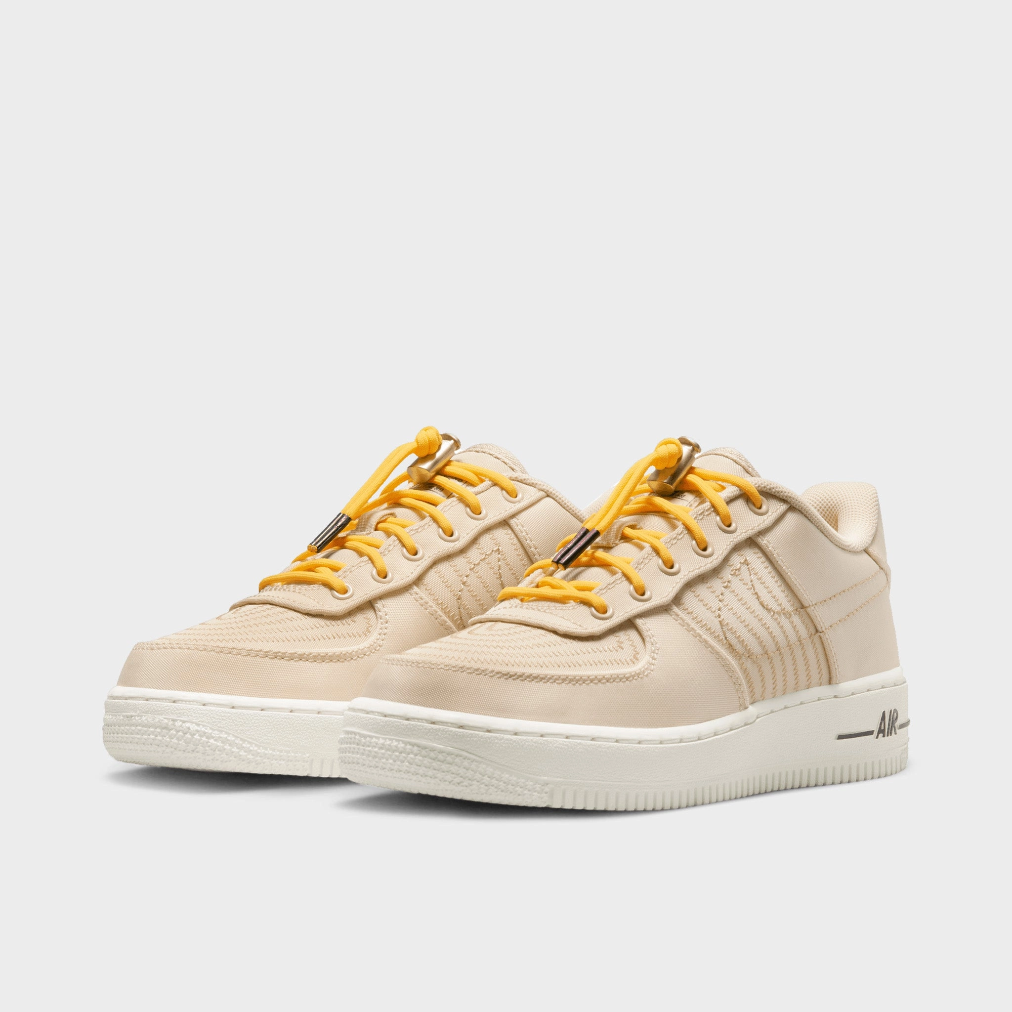 Nike Air Force 1 LV8 2 GS  Sandrift / Sail - Citron Pulse