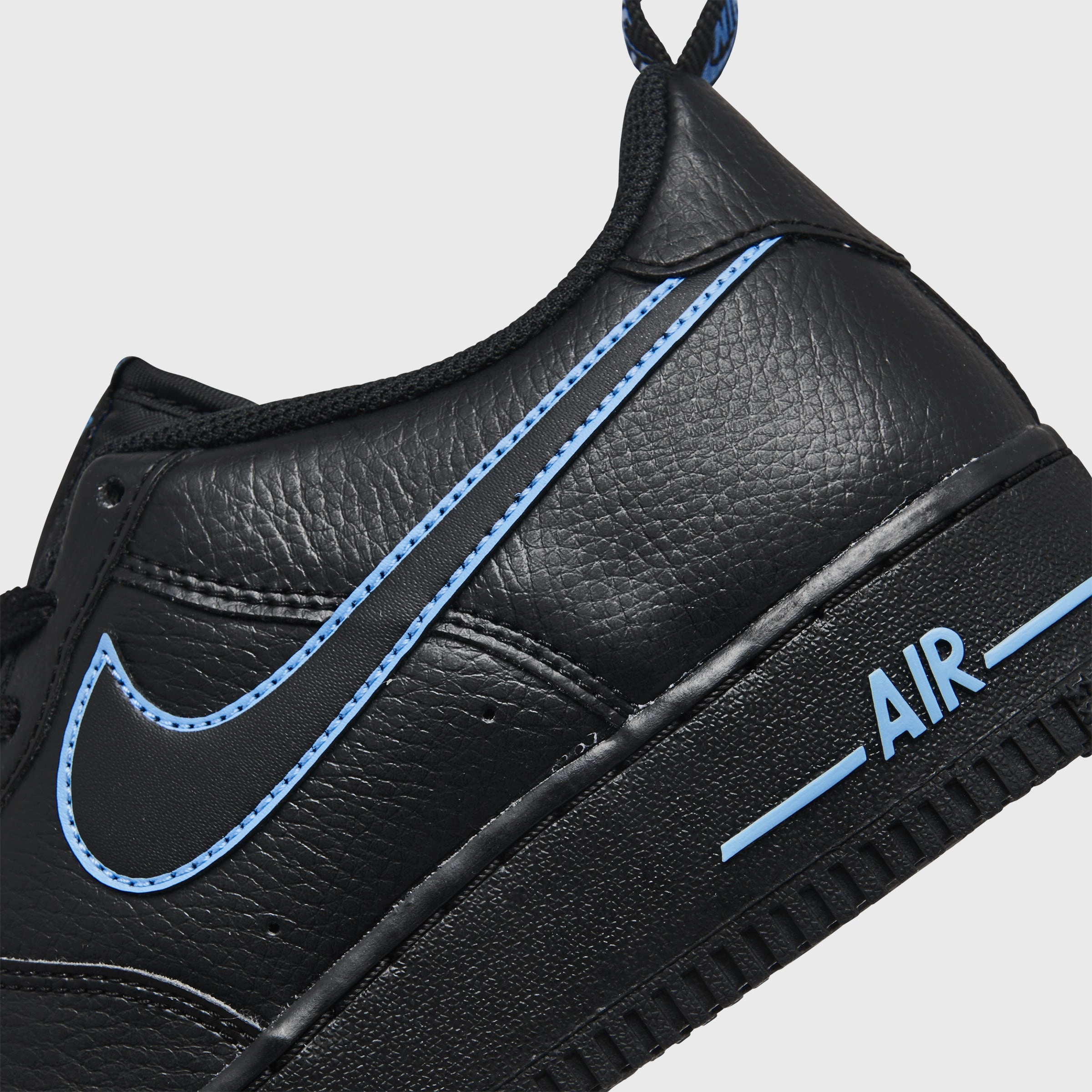 Nike Air Force 1 LV8 GS Black / Black - University Blue