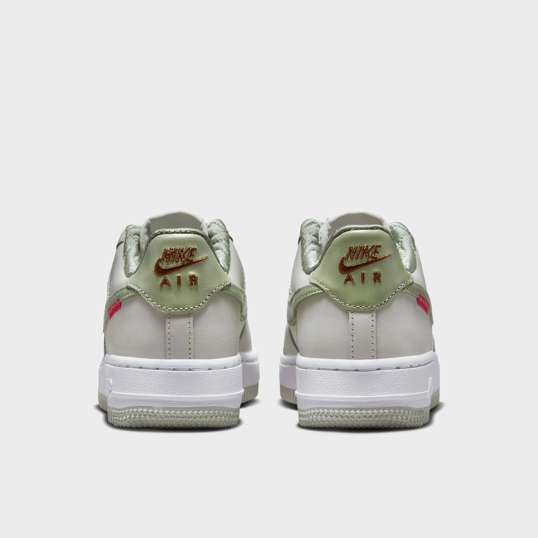 Nike Air Force 1 LV8 GS Sail / Olive Aura - White