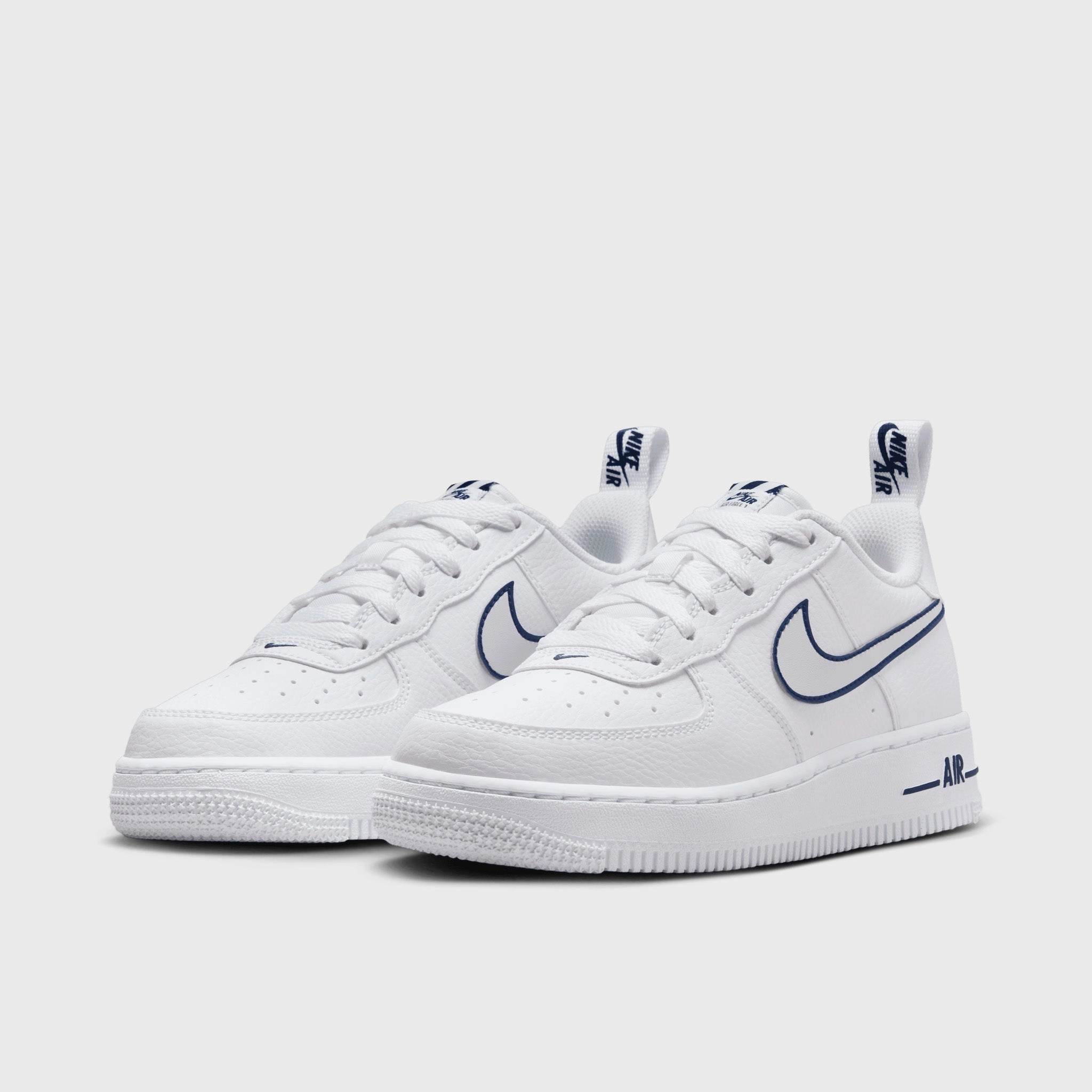Nike Air Force 1 LV8 GS White / Photon Dust - Midnight Navy