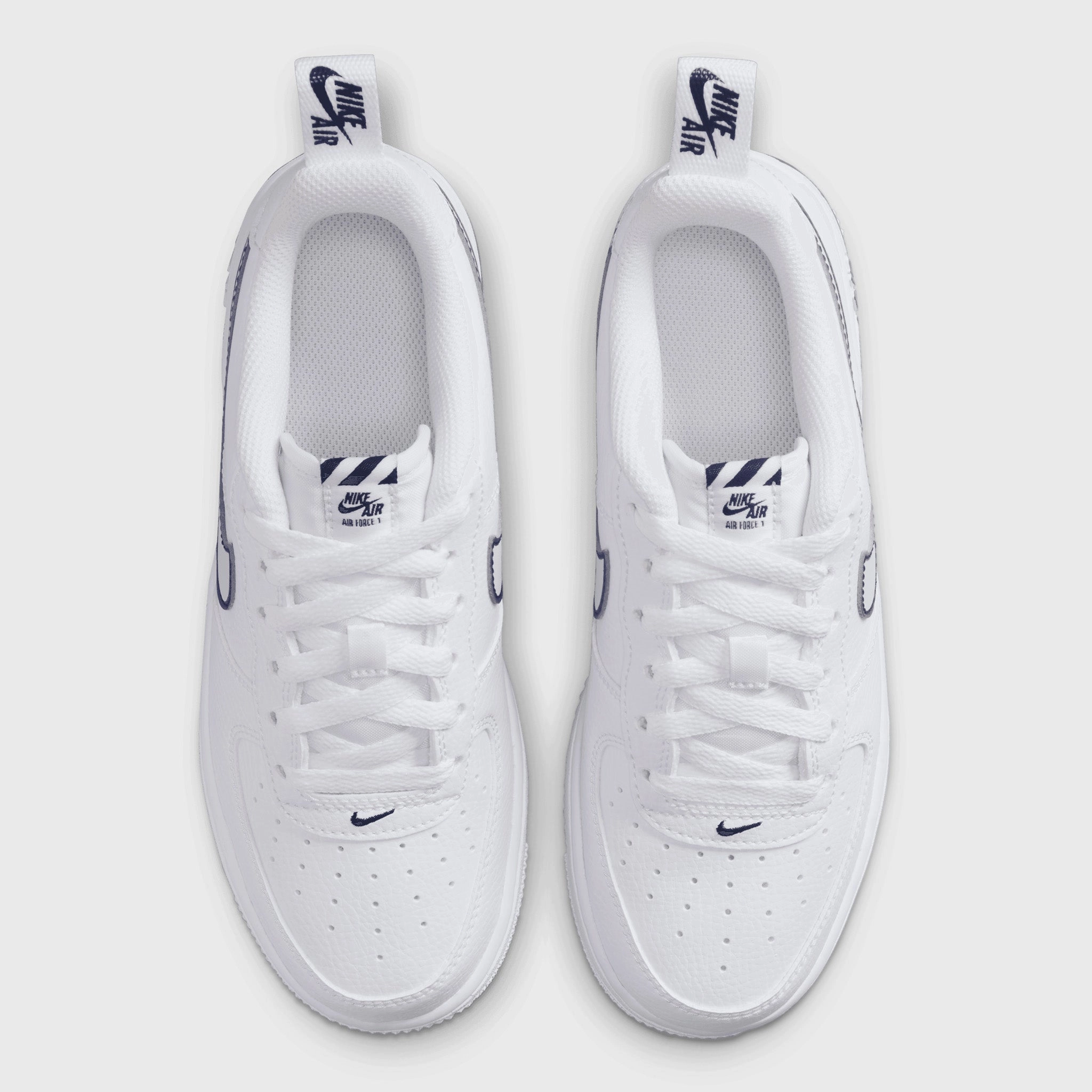 Nike Air Force 1 LV8 GS White / Photon Dust - Midnight Navy