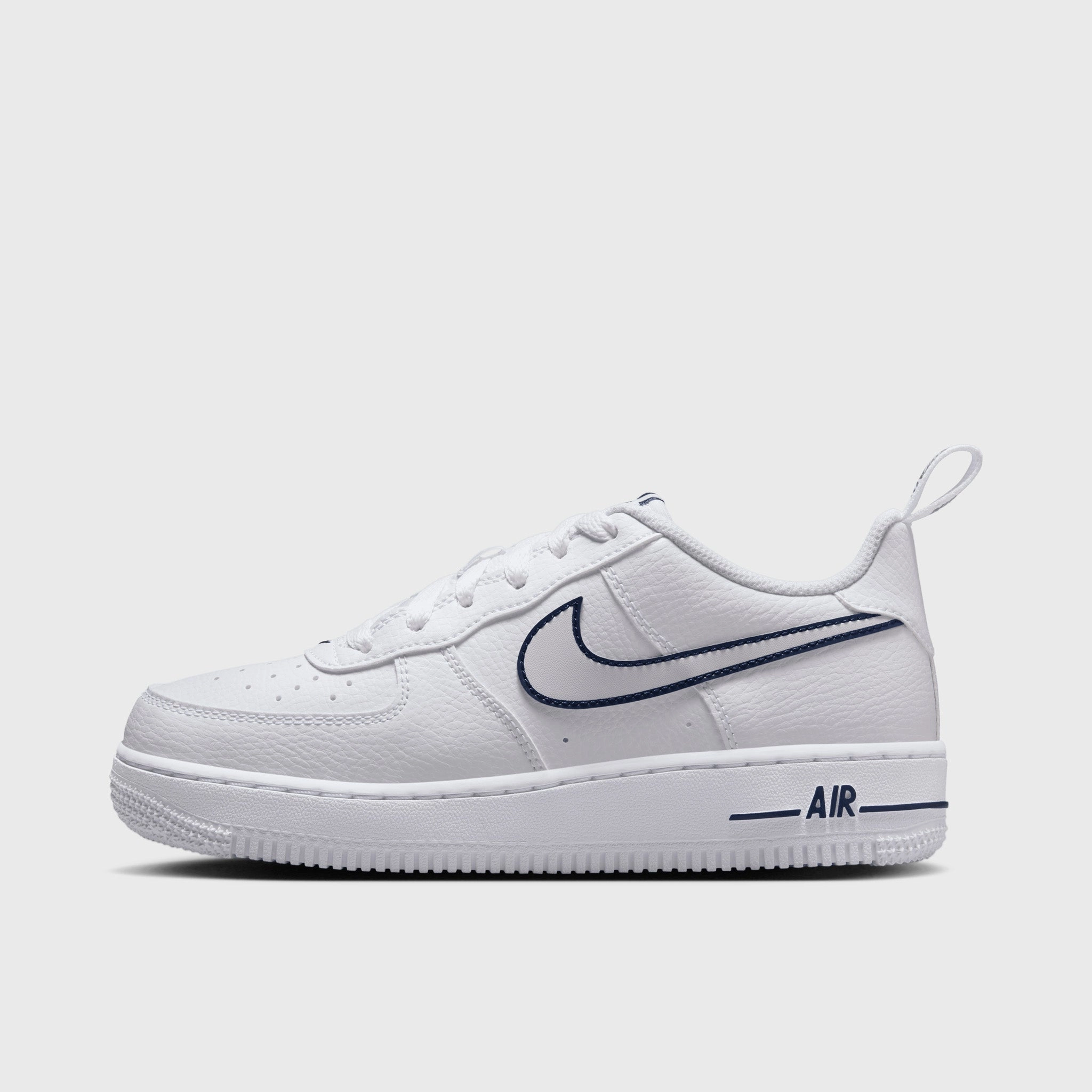 Nike Air Force 1 LV8 GS White / Photon Dust - Midnight Navy