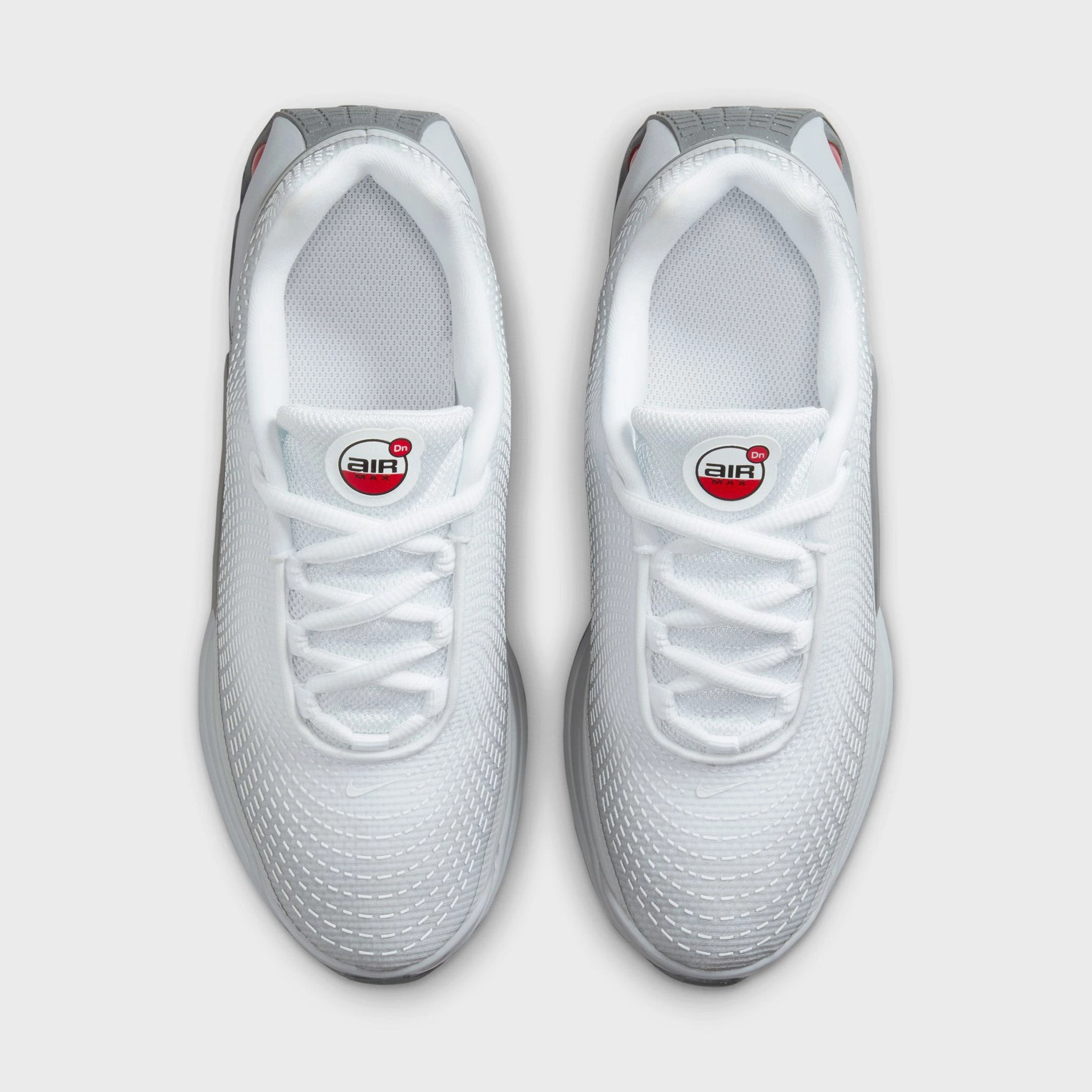 Nike Air Max DN GS Light Smoke Grey / University Red - White