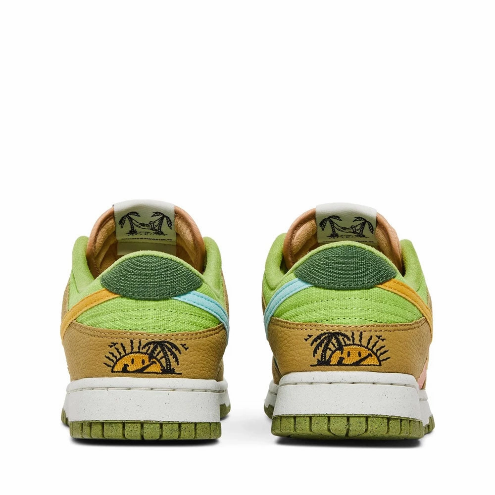 NIKE DUNK LOW SUN CLUB ARCTIC ORANGE SANDED GOLD (NEW)