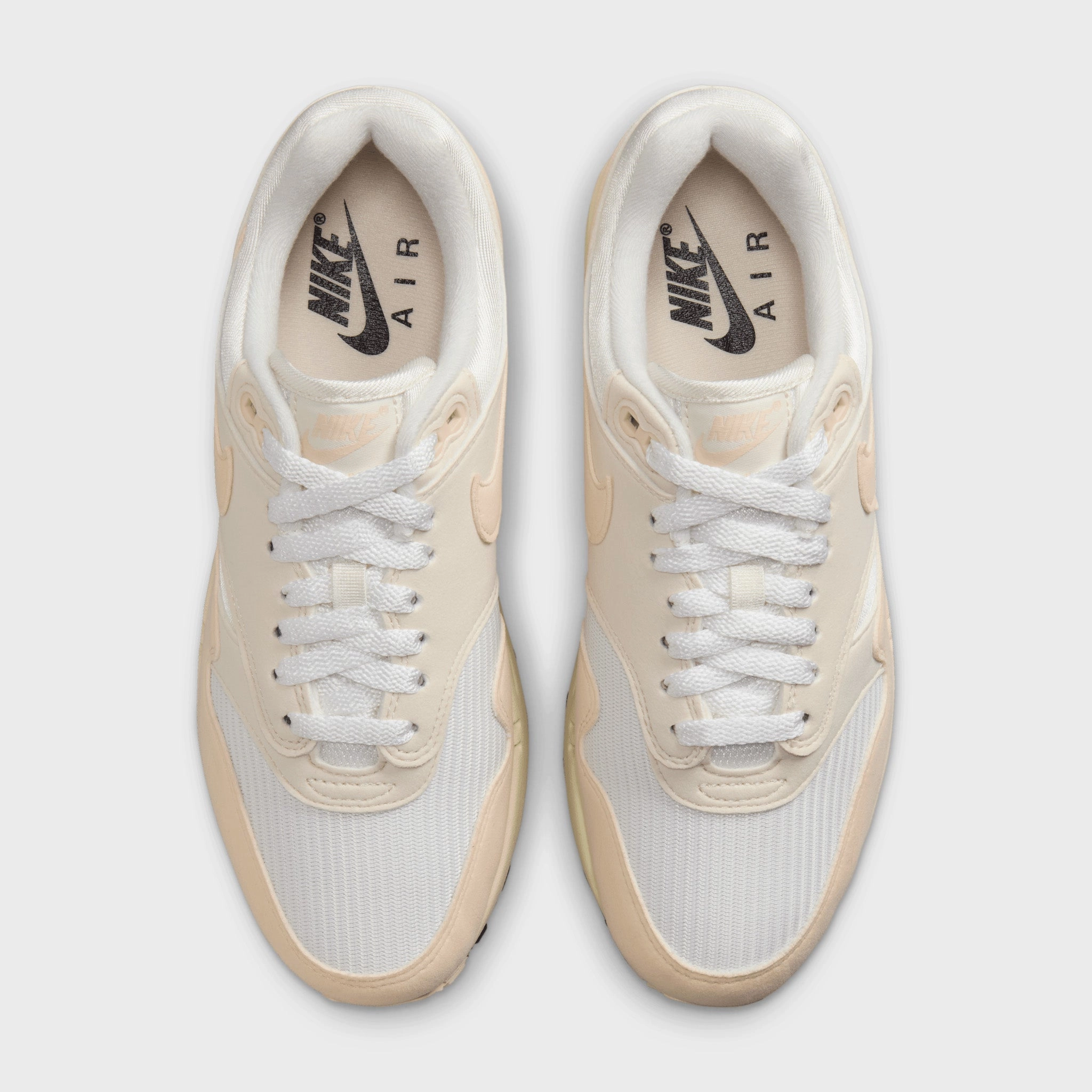 Nike Women's Air Max 1 '87 Sail / Guava Ice - Phantom Black