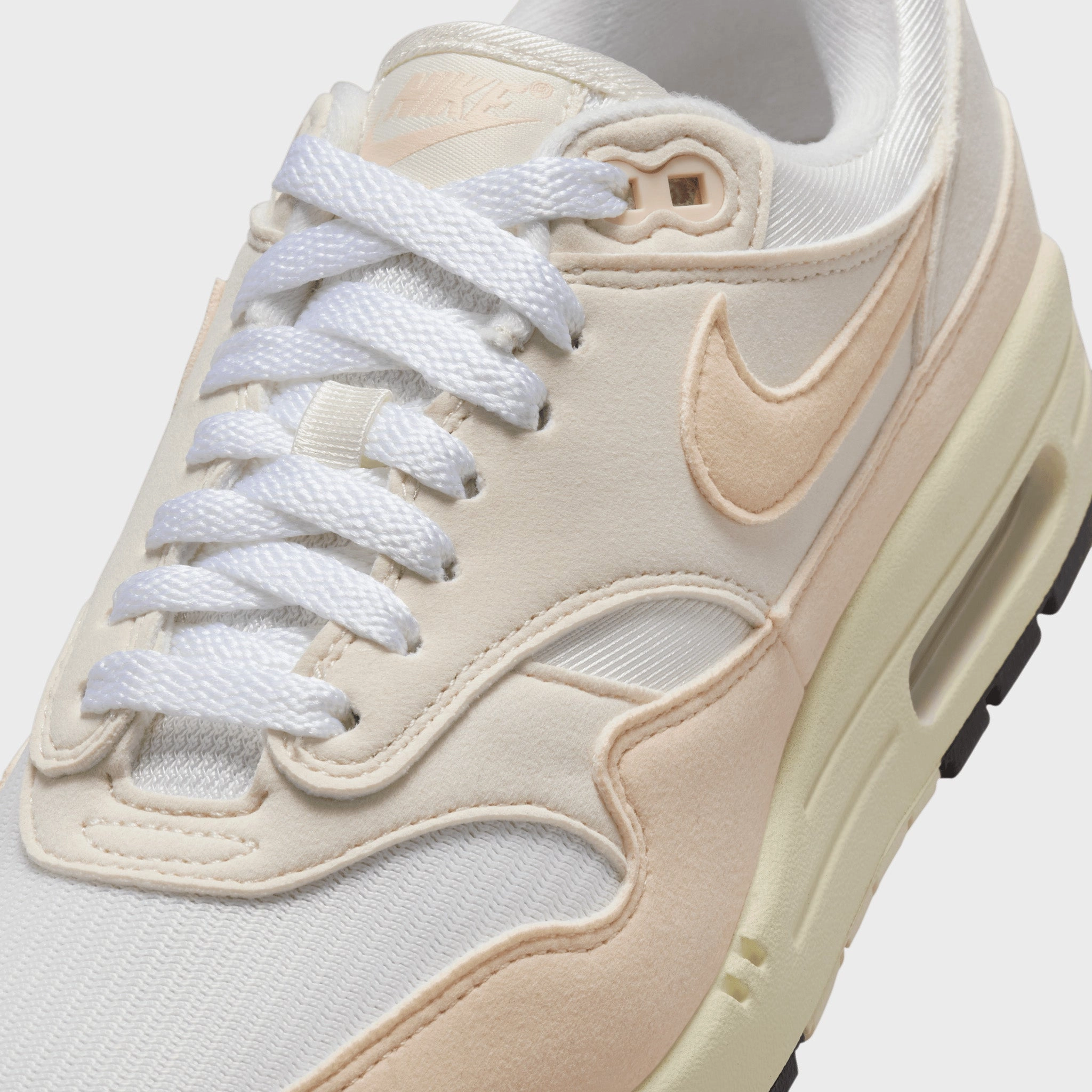 Nike Women's Air Max 1 '87 Sail / Guava Ice - Phantom Black