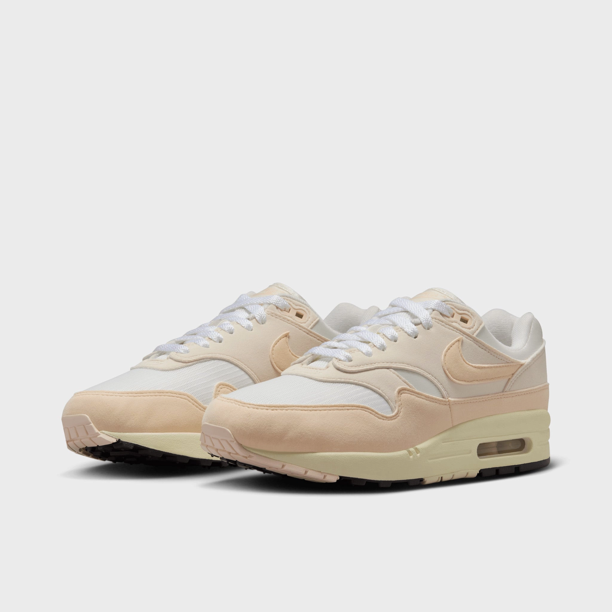 Nike Women's Air Max 1 '87 Sail / Guava Ice - Phantom Black