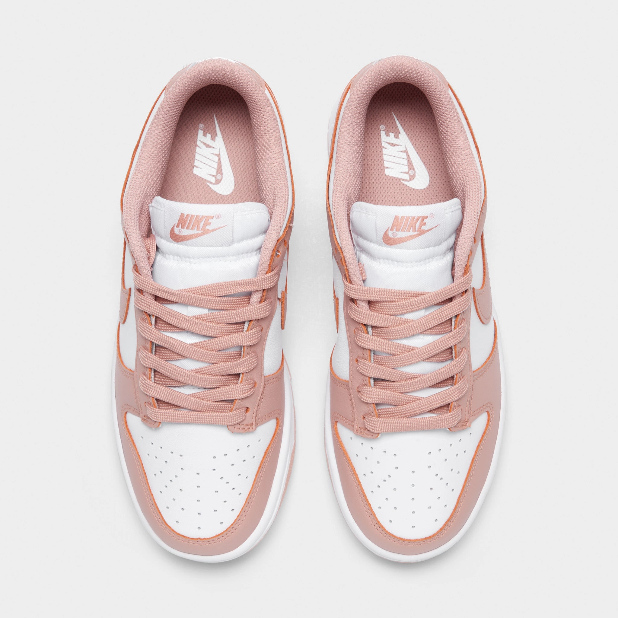 Nike Women's Dunk Low White / Rose Whisper