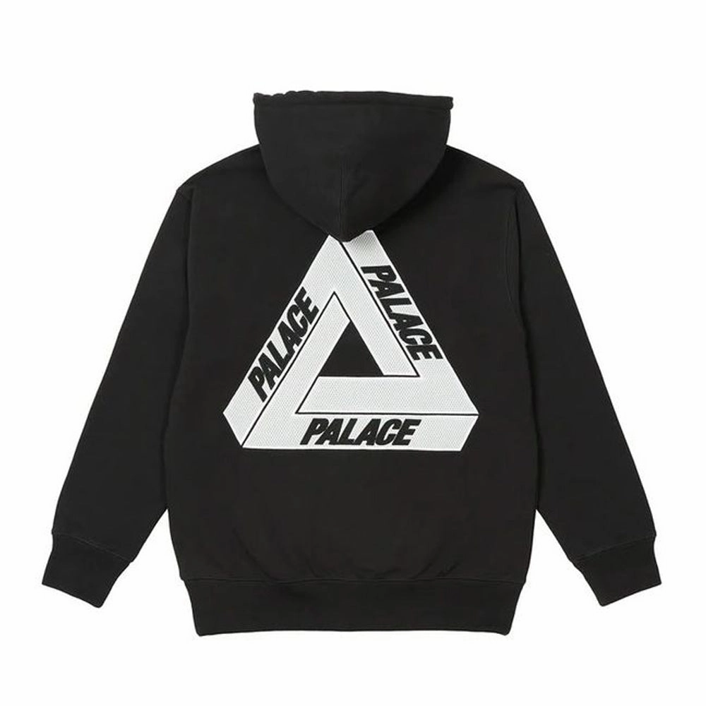 PALACE SS22 TRI-MESH HOODIE BLACK (NEW)