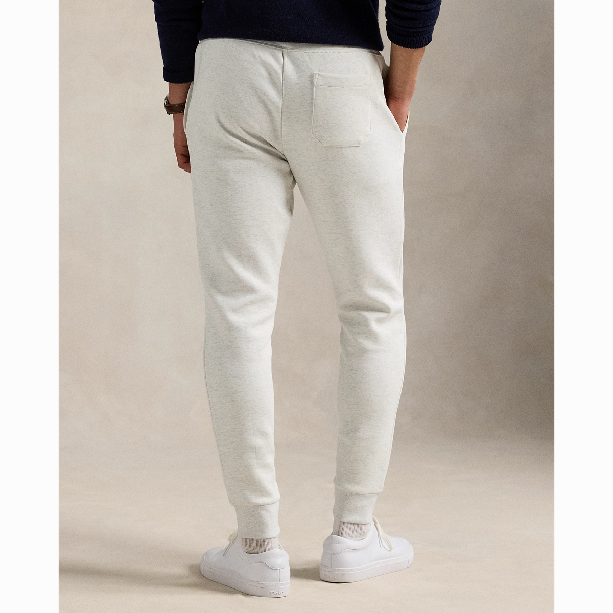 Polo Ralph Lauren DOUBLE KNIT TECH ATHLETIC JOGGER - SOHO HEATHER