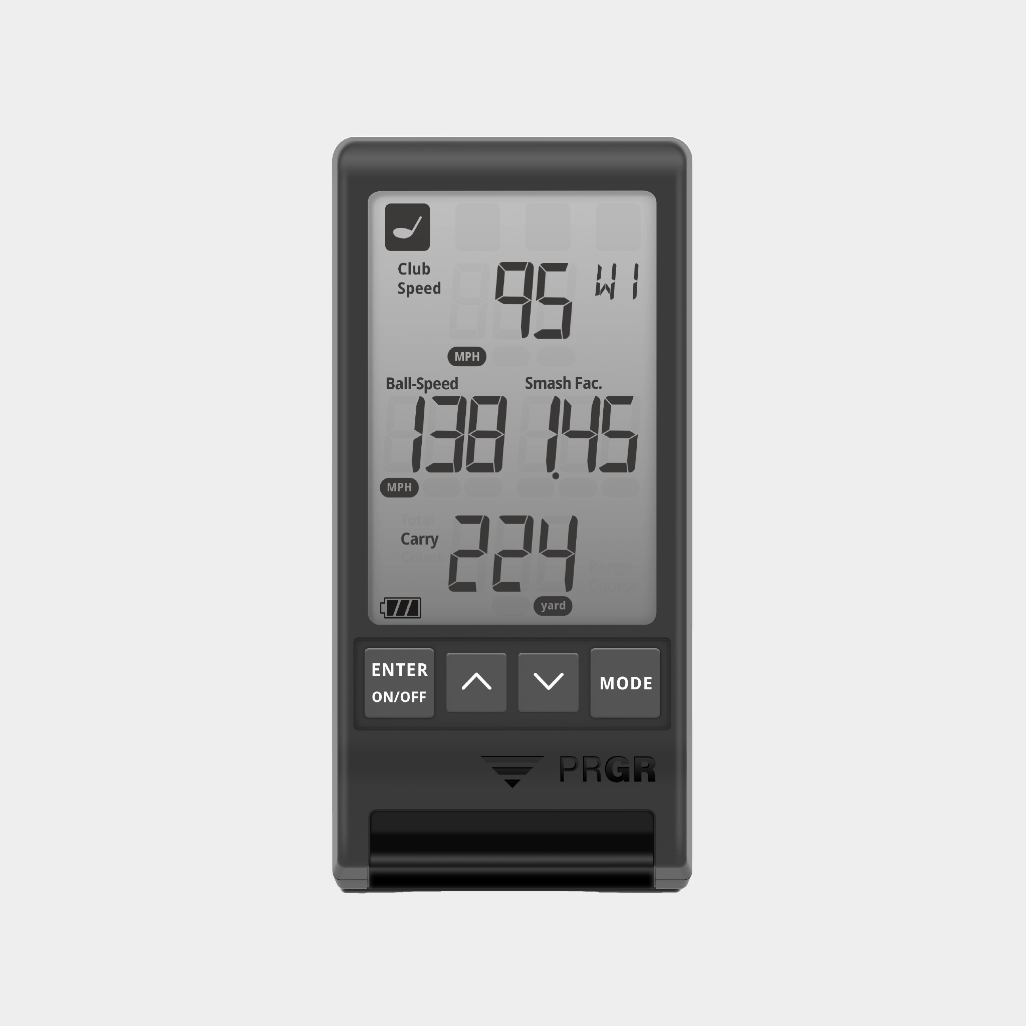PRGR Portable Launch Monitor (HS130A)