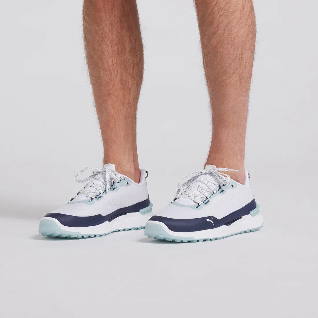 Puma Ignite Elevate X Spikeless (White/Navy)