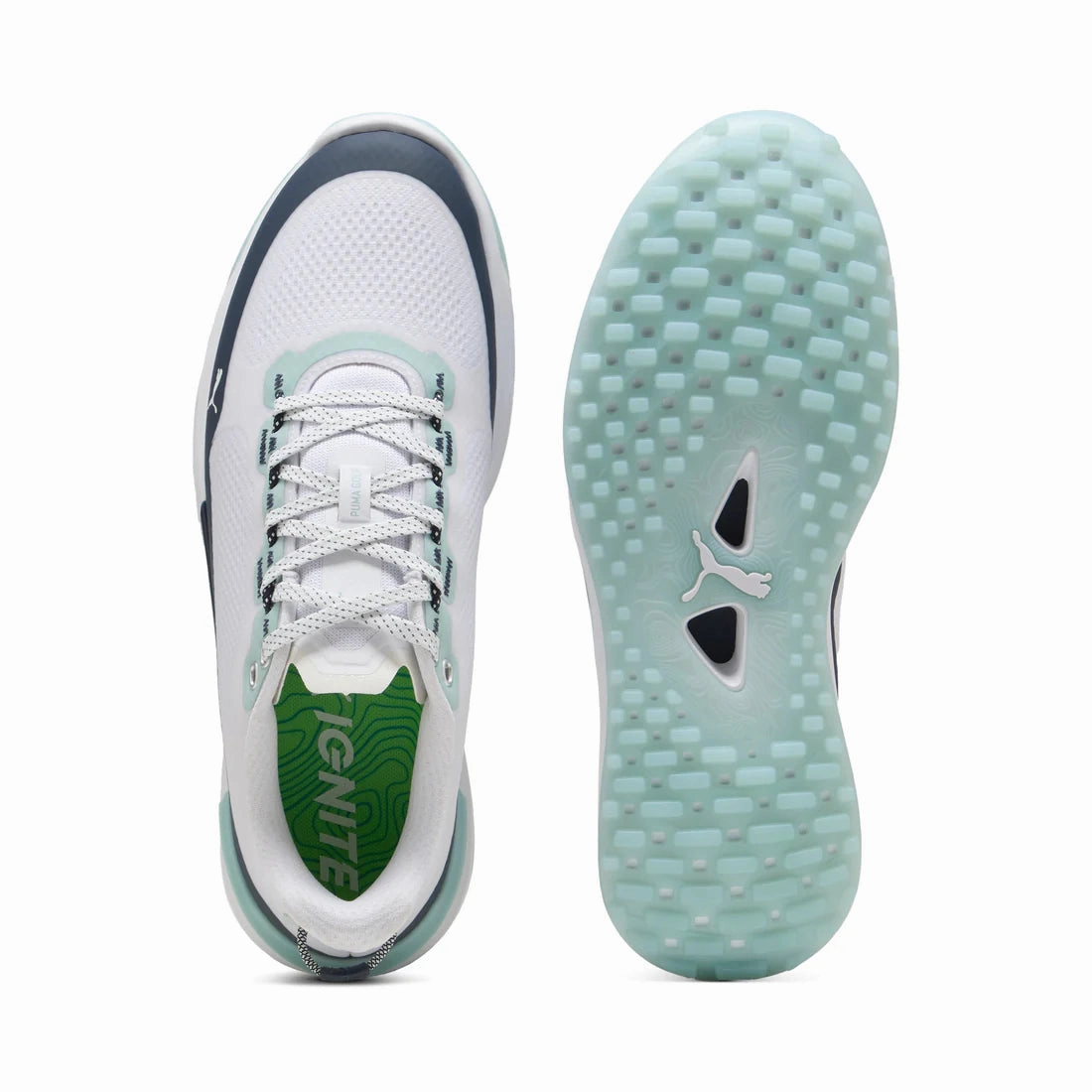Puma Ignite Elevate X Spikeless (White/Navy)