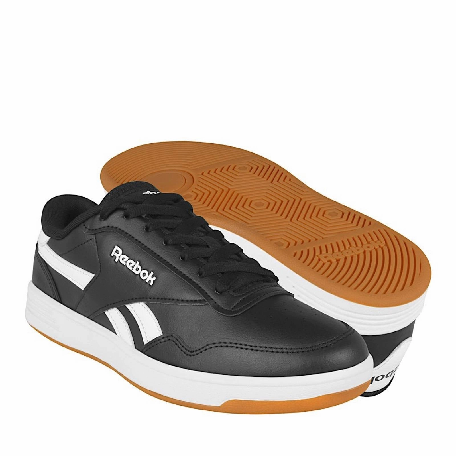 REEBOK KIDS ROYAL TECHQUE BLACK/WHITE SNEAKER SHOE