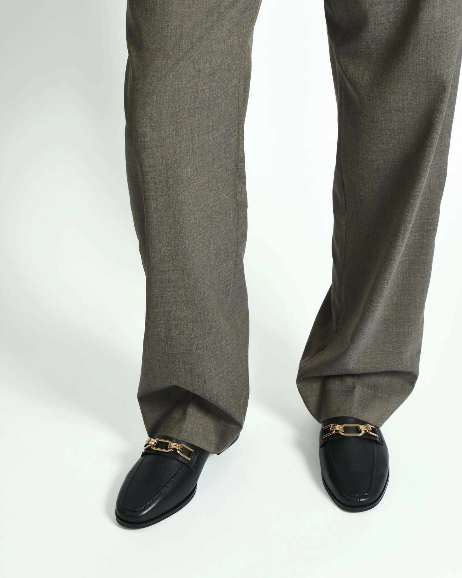 REIGN LOAFERS BLACK LEATHER