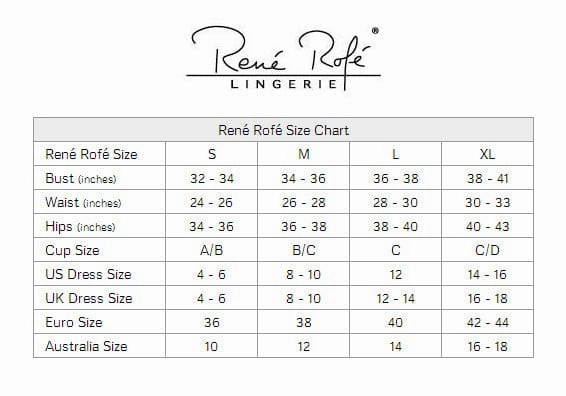 Rene Rofe - Crotchless Mesh Skirted Thong