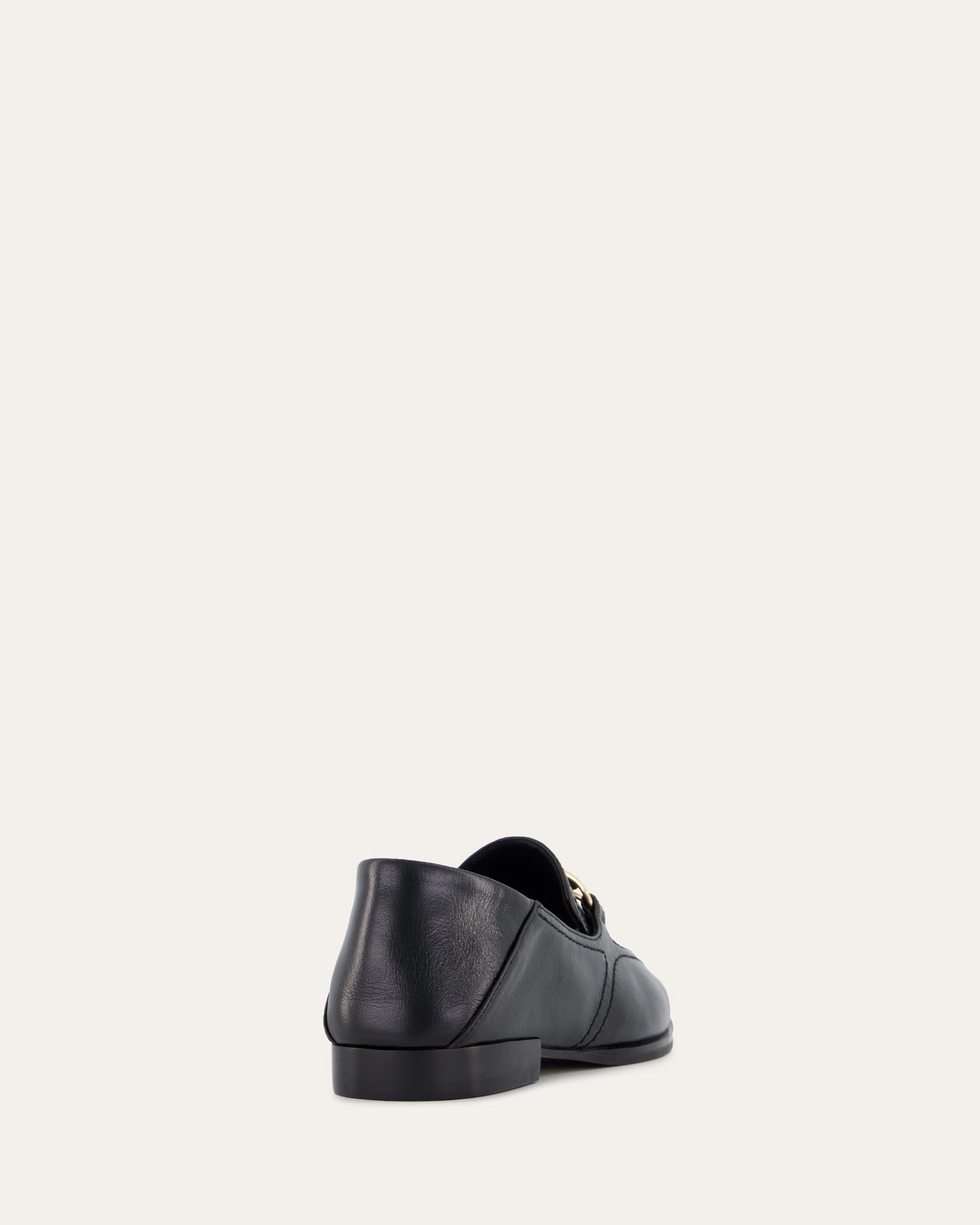 RILEY LOAFERS BLACK CRINKLE LEATHER