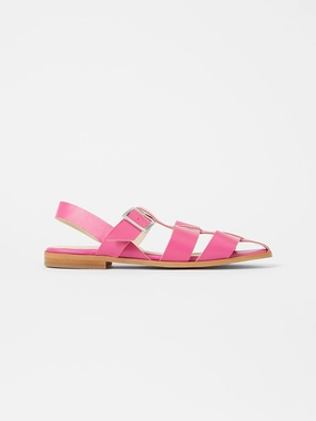S W x Luisa Fisherman Caged Sandals