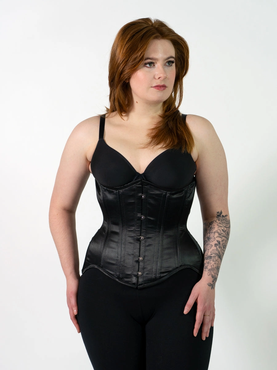 Satin Extreme Curve Longline Underbust Corset : CS-479