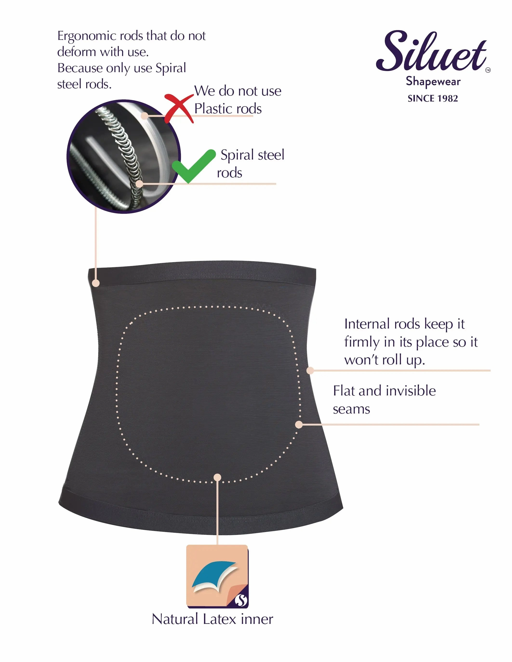 Siluet 4000 Sculpting Tummy Control Shapewear