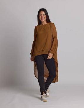 Stella   Gemma Saratoga Top Coffee