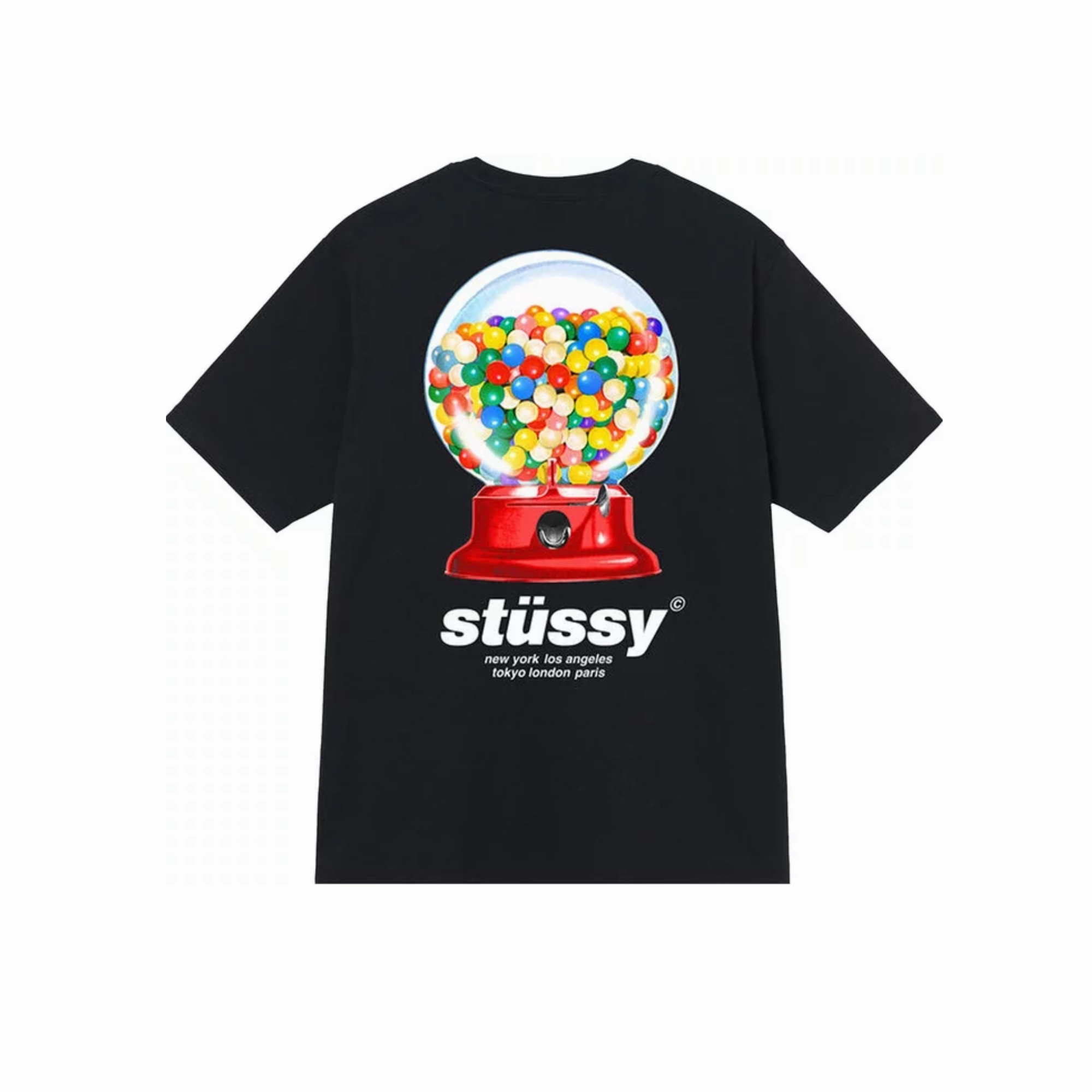 Stüssy Gumball T-shirt Black