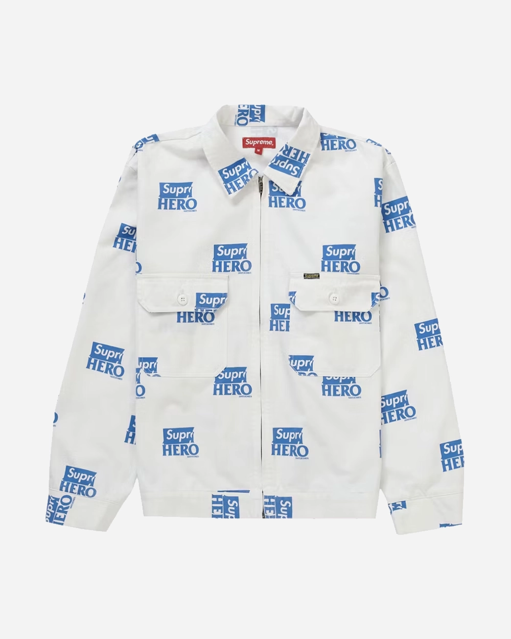 SUPREME SS22 ANTIHERO WORK JACKET WHITE