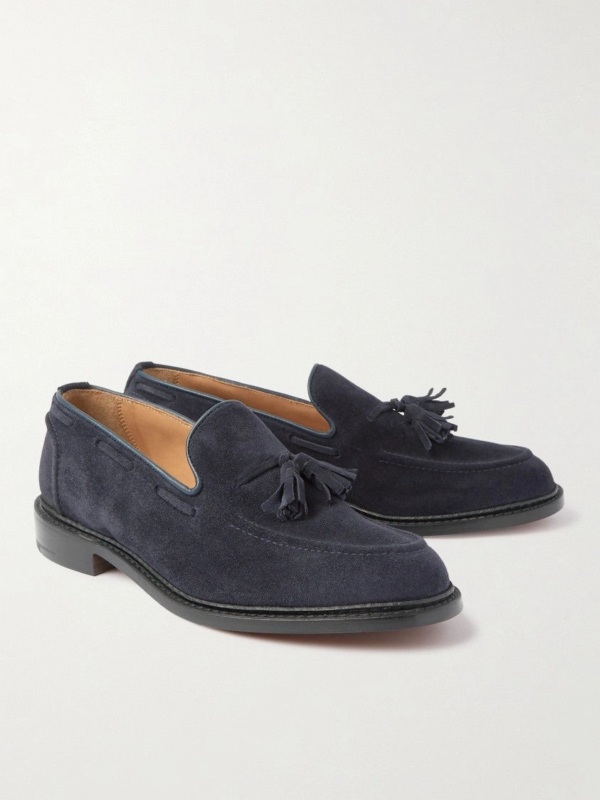 Tassel Loafers Crafted From Suede