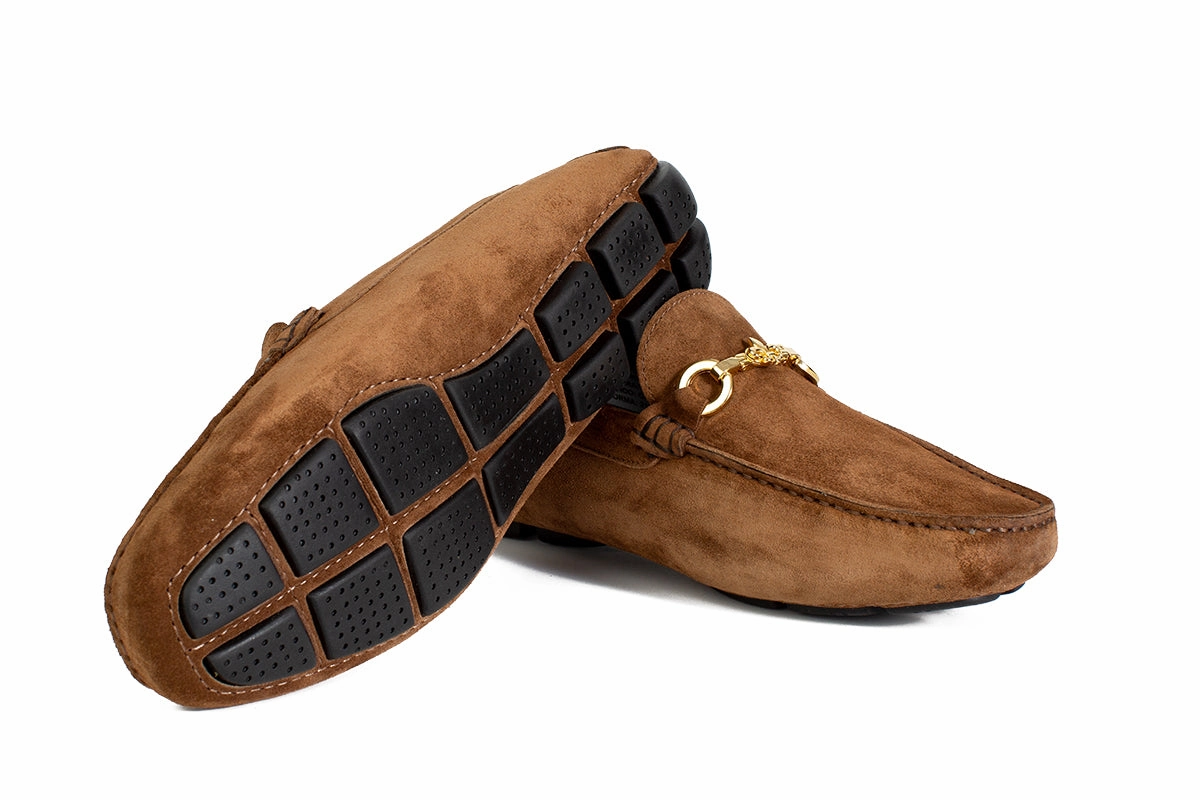 The Woods Bit Driving Loafer - Martora Suede